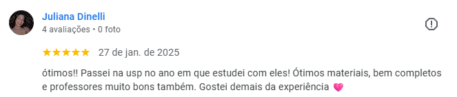 Juliana Dinelli — Aprovada USP