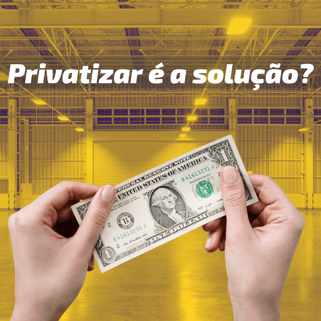 Privatizar é a solução_